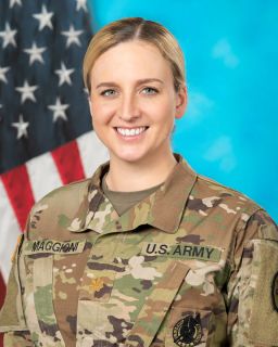 lori maggioni in army uniform