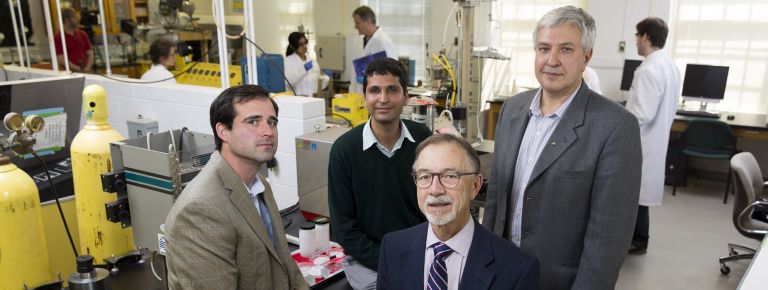 Group of scientists in lab