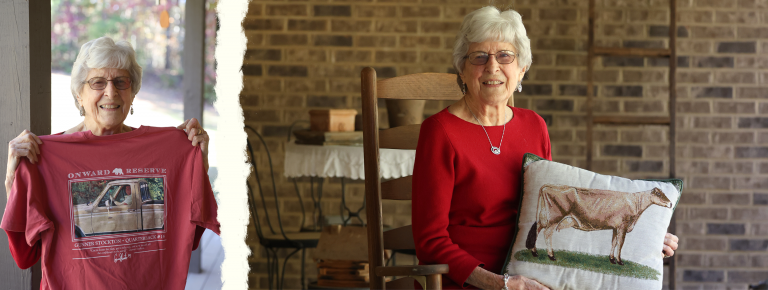  <p>Marilyn Malnati, class of '54, loves her family, her Bulldogs and jersey cows</p>