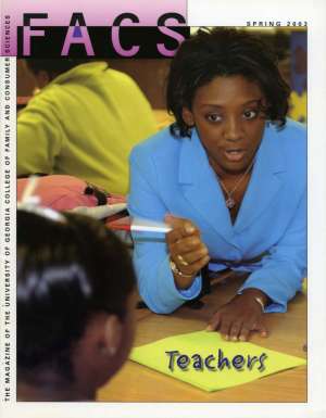 Cover for FACS Magazine Spring 2003